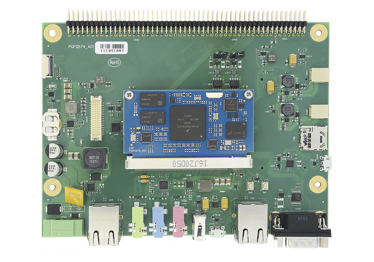 EVB for SoM 3SM1007 based on i.MX7 processor